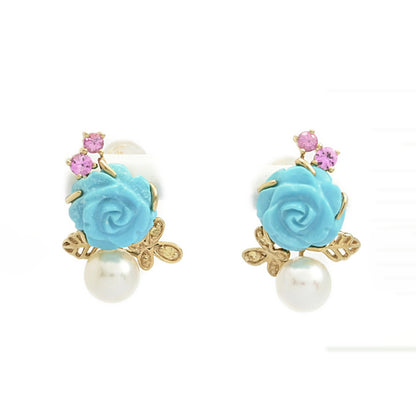 ターコイズ（トルコ石） ピアス