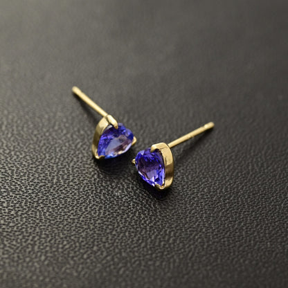 タンザナイト ピアス