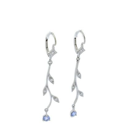 タンザナイト ピアス