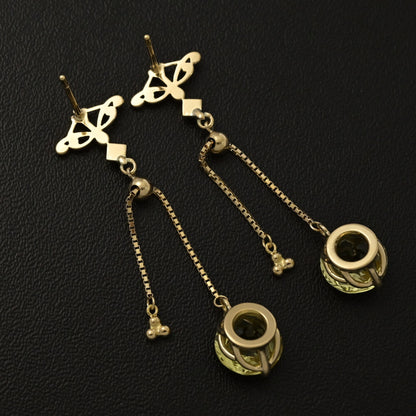 ペリドット ピアス