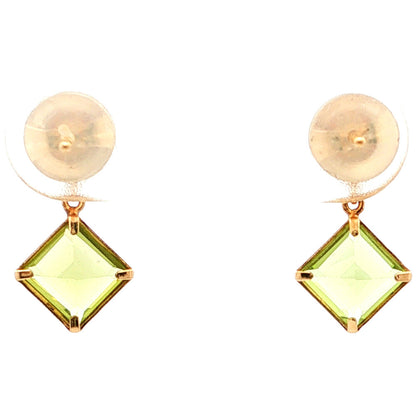 ペリドット ピアス