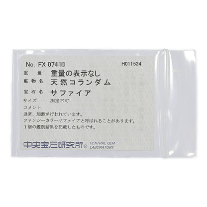 サファイア イヤリング