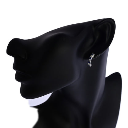 サファイア ピアス