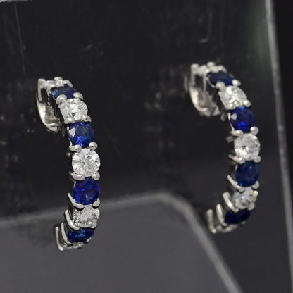 サファイア ピアス