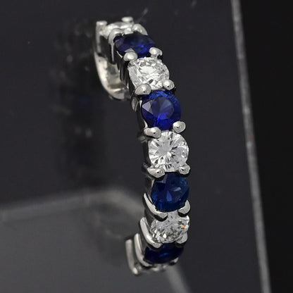 サファイア ピアス