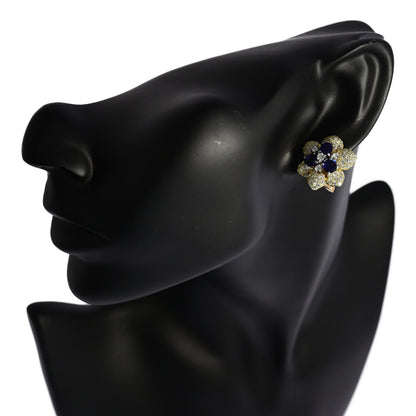 サファイア イヤリング