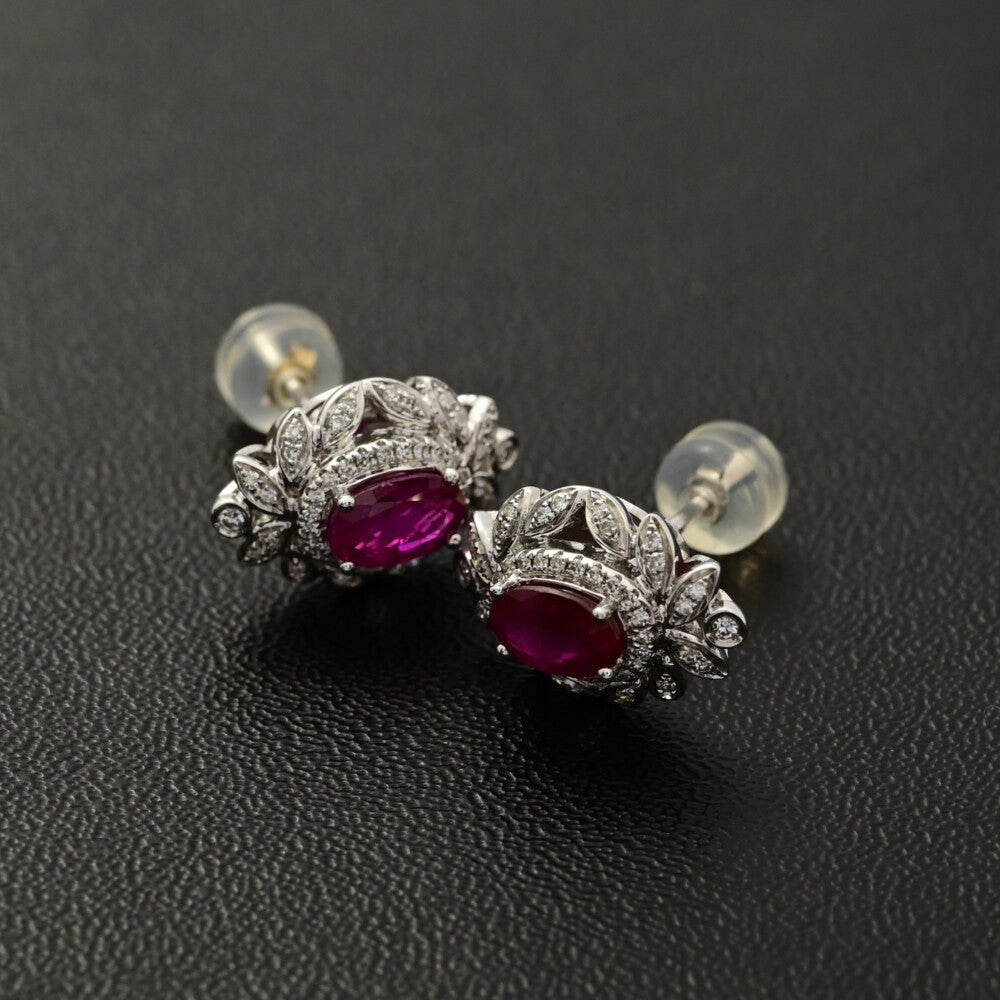 ルビー ピアス