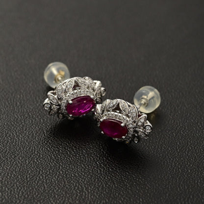 ルビー ピアス