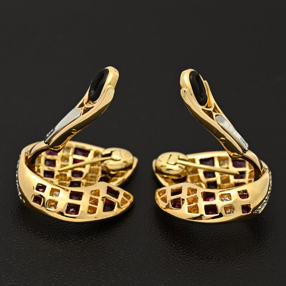 ルビー ピアス