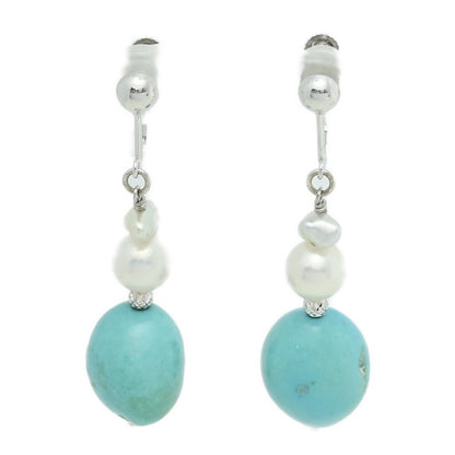 ターコイズ（トルコ石） イヤリング