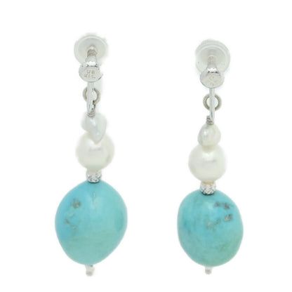 ターコイズ（トルコ石） イヤリング