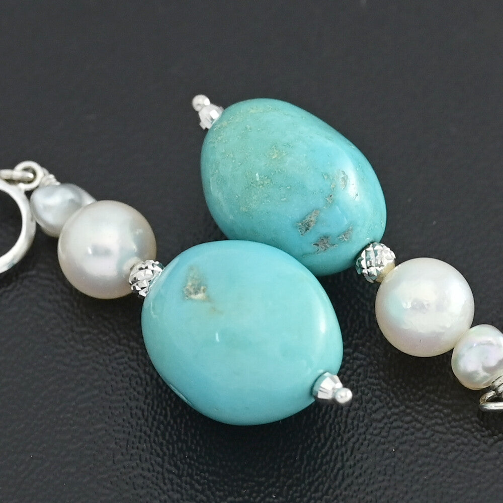 ターコイズ（トルコ石） イヤリング