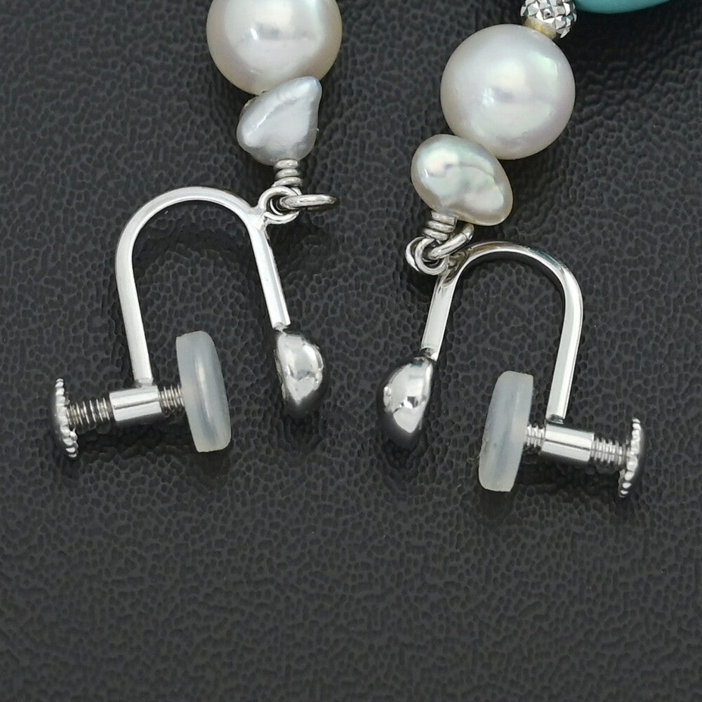 ターコイズ（トルコ石） イヤリング