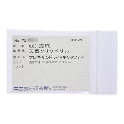 クリソベリル リング・指輪