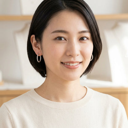 ダイヤモンド ピアス