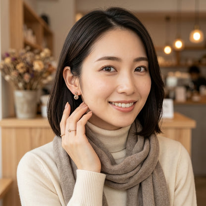 ダイヤモンド ピアス