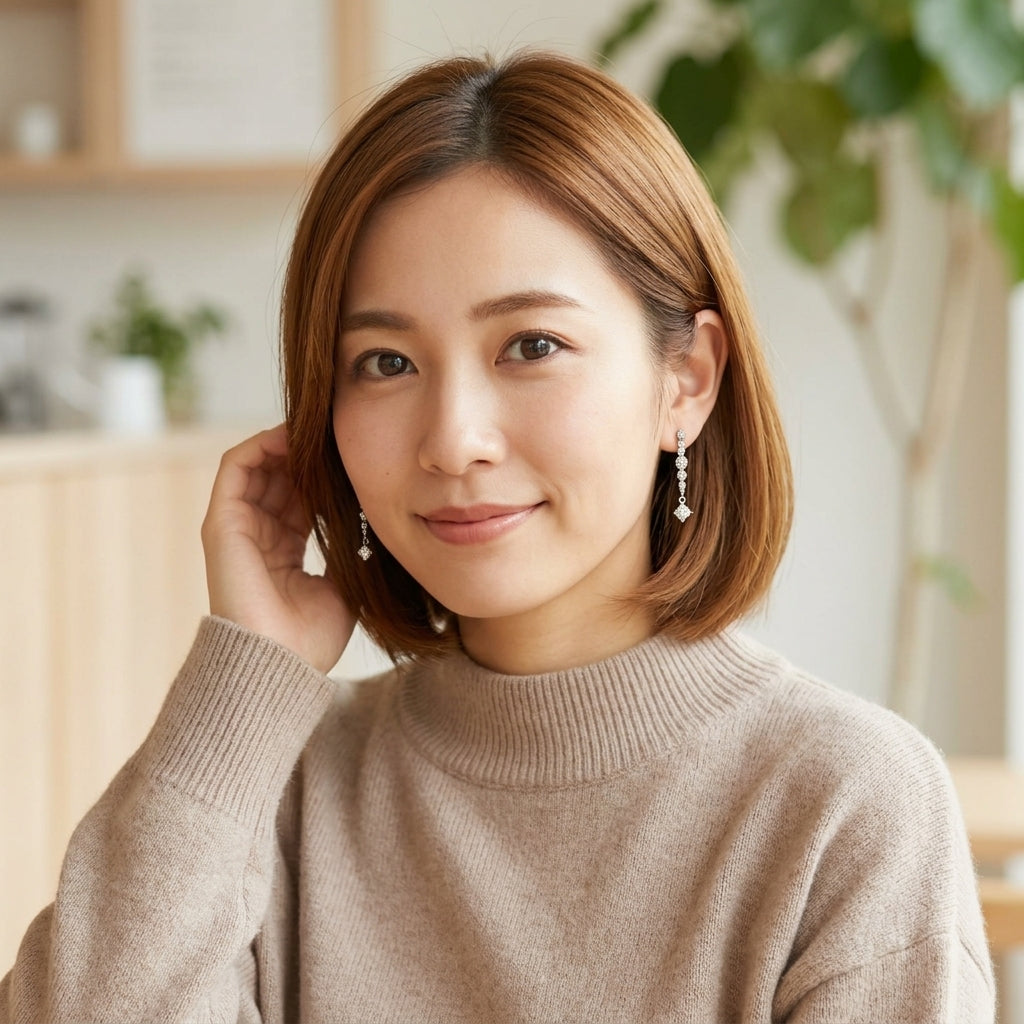 ダイヤモンド ピアス