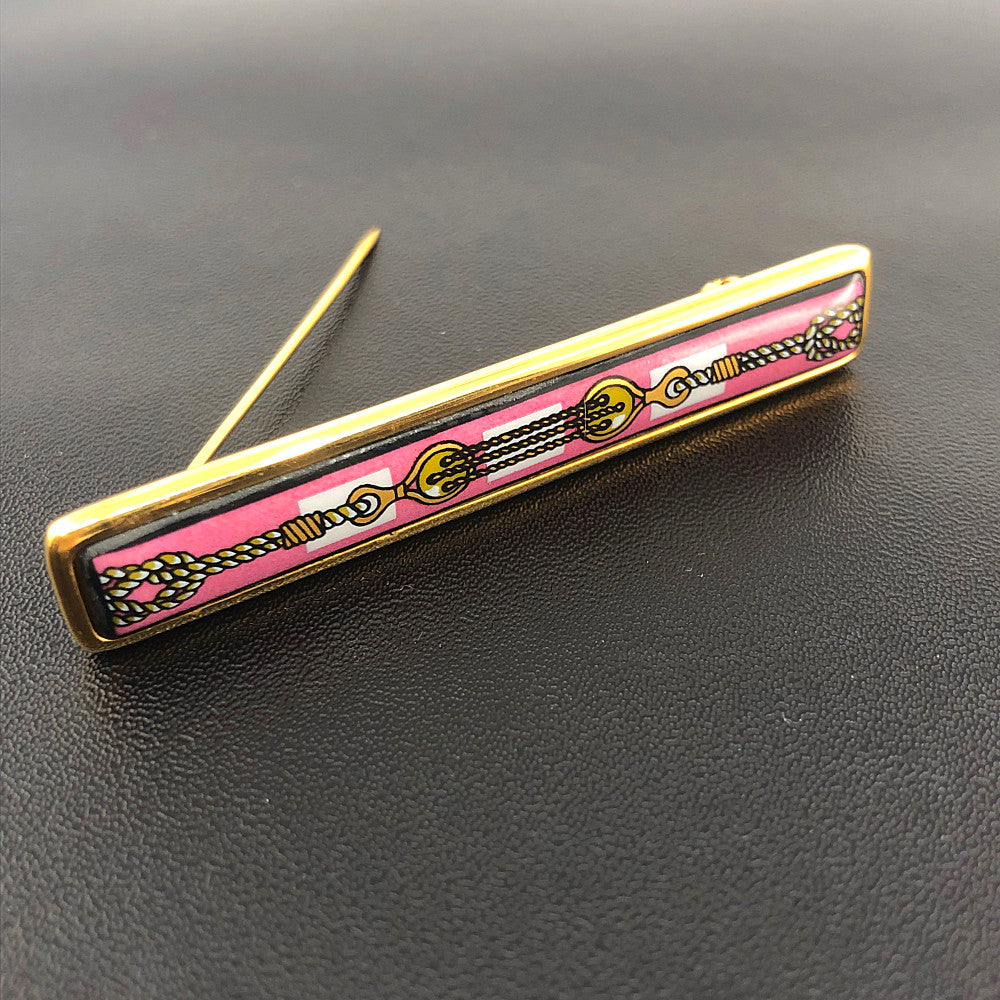 エルメス ブローチ・ピンタック