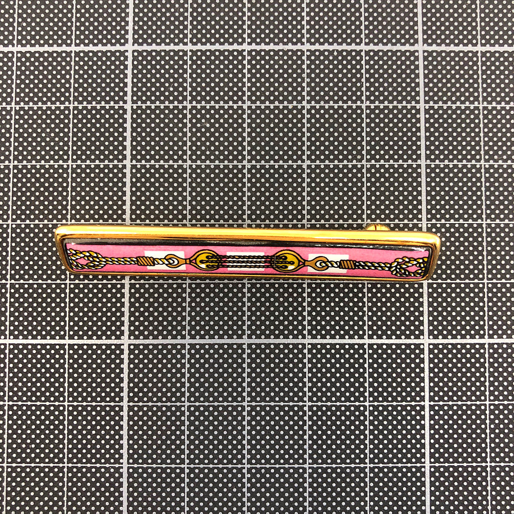 エルメス ブローチ・ピンタック