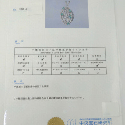 パライバトルマリン ペンダントトップ