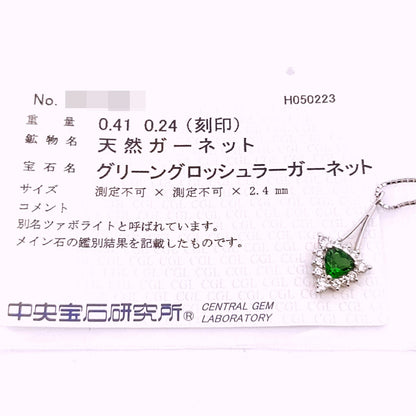 ガーネット ネックレス・ペンダント