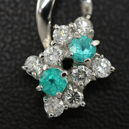0.33ct パライバトルマリン ダイヤモンド ネックレス・ペンダント