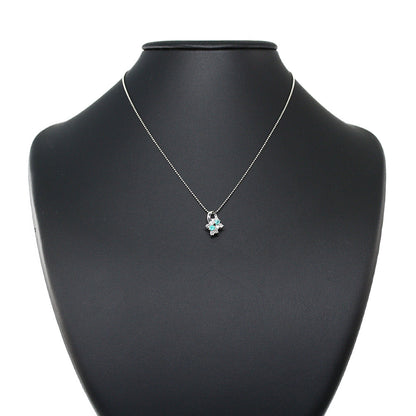 0.33ct パライバトルマリン ダイヤモンド ネックレス・ペンダント
