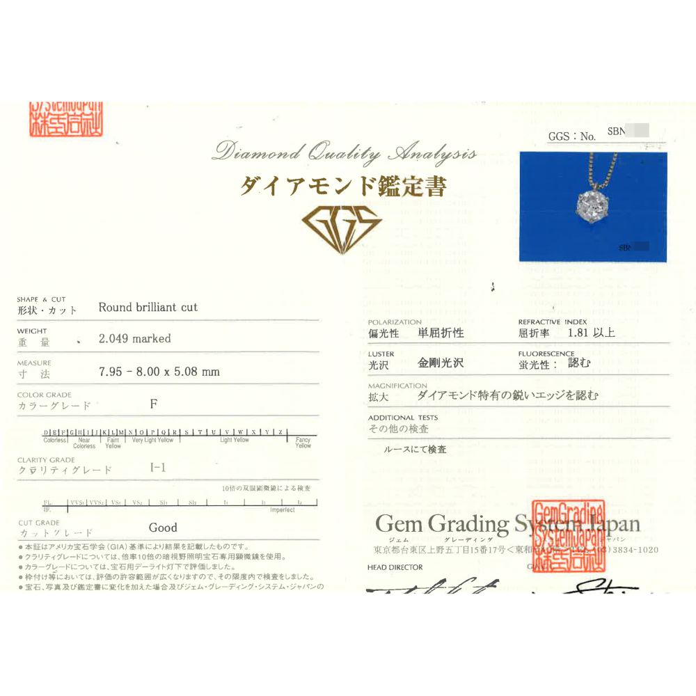 ダイヤモンド ネックレス・ペンダント