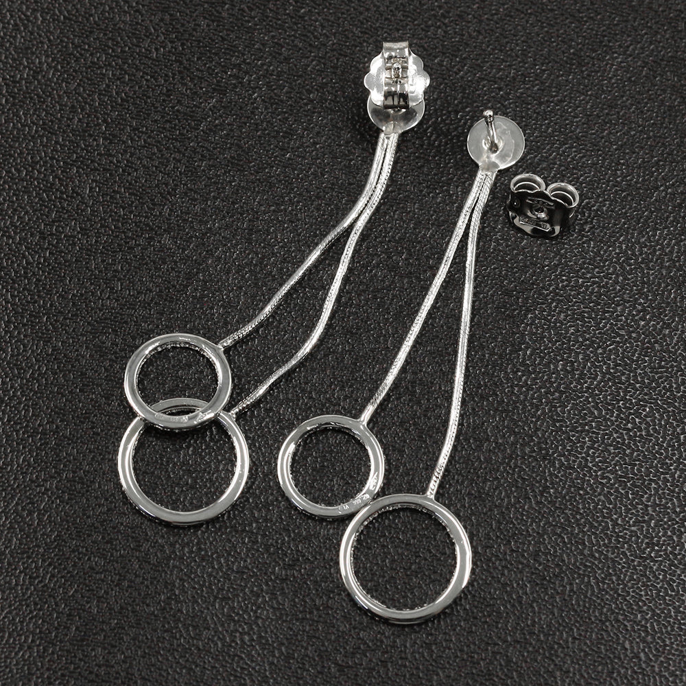 K18WG ピアス