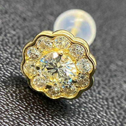 ダイヤモンド ピアス