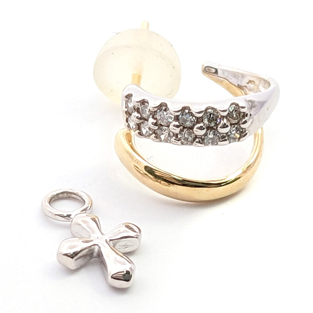 ダイヤモンド ピアス