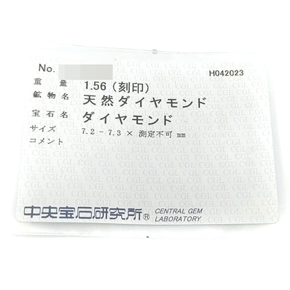 ダイヤモンド ピアス
