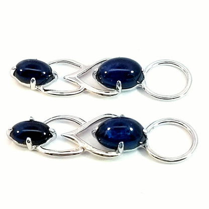 サファイア ピアス