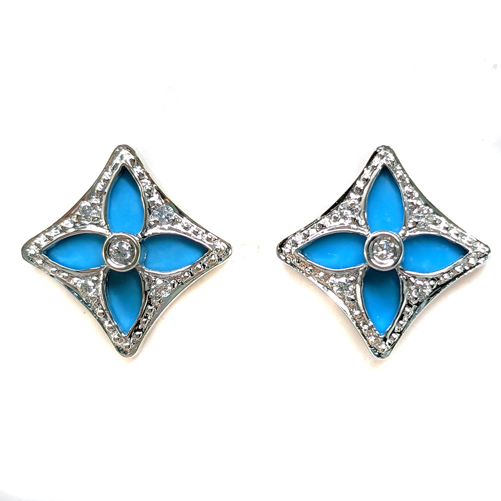 ターコイズ（トルコ石） ピアス