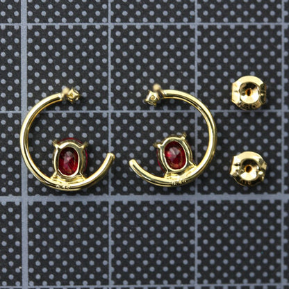ルビー ピアス