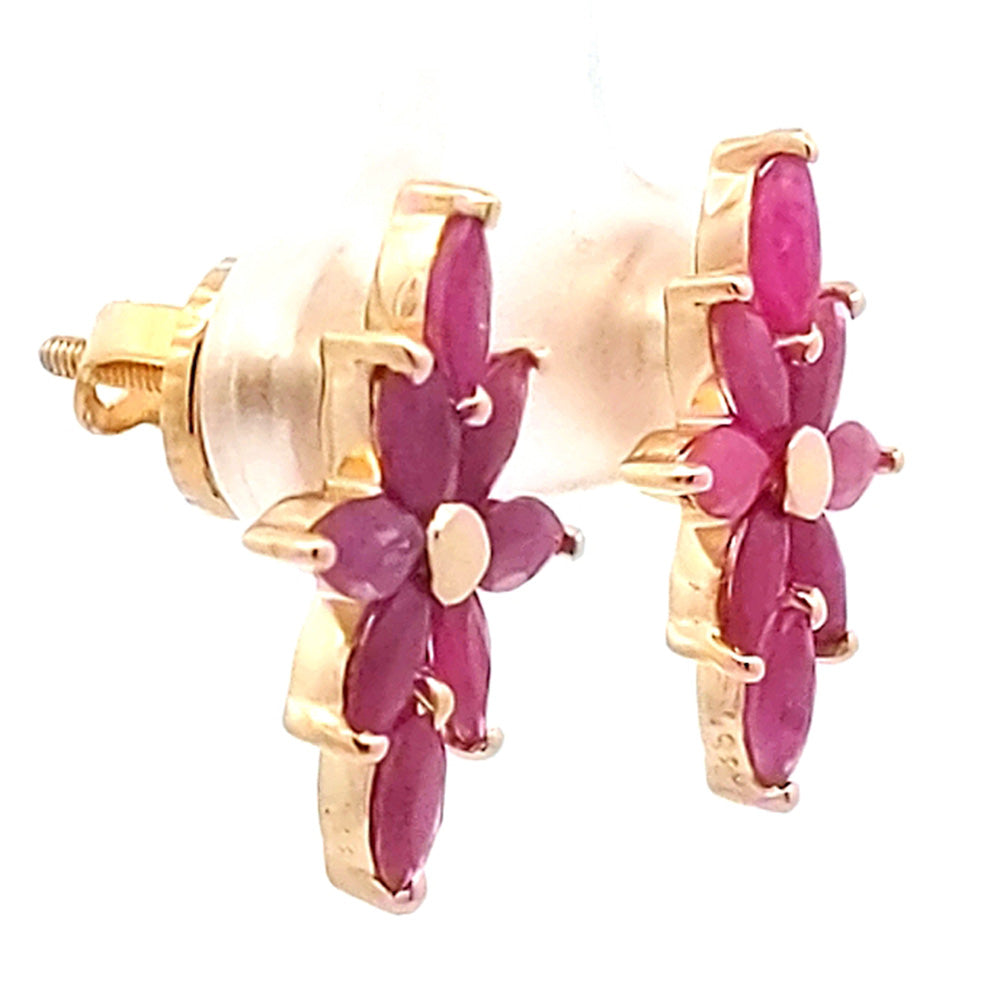 ルビー ピアス