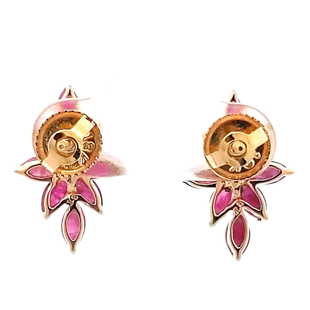 ルビー ピアス