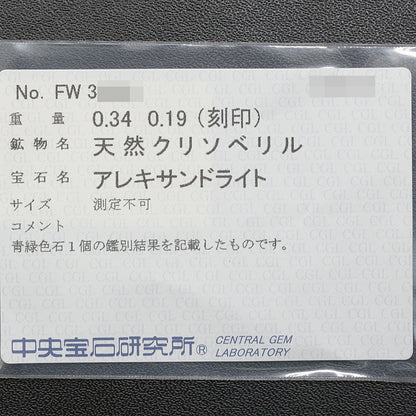 アレキサンドライト リング・指輪