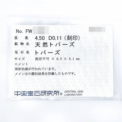 ブルートパーズ リング・指輪