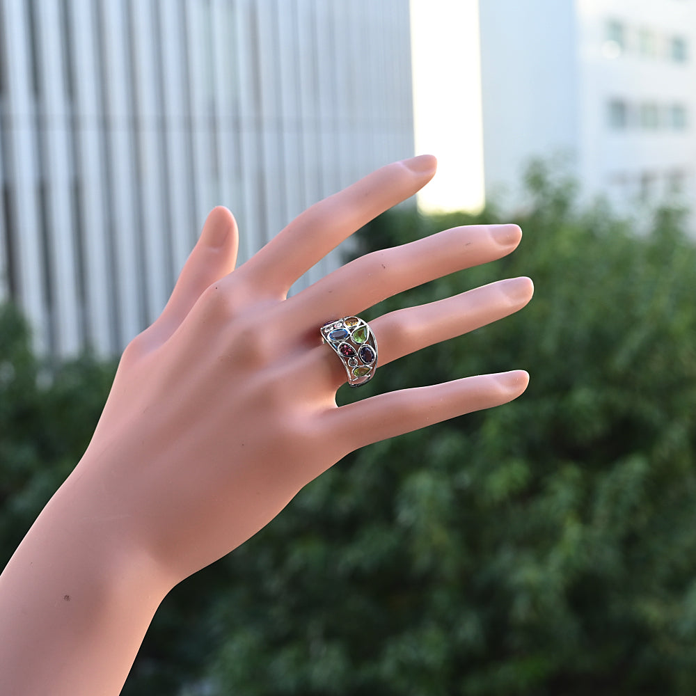 マルチストーン リング・指輪