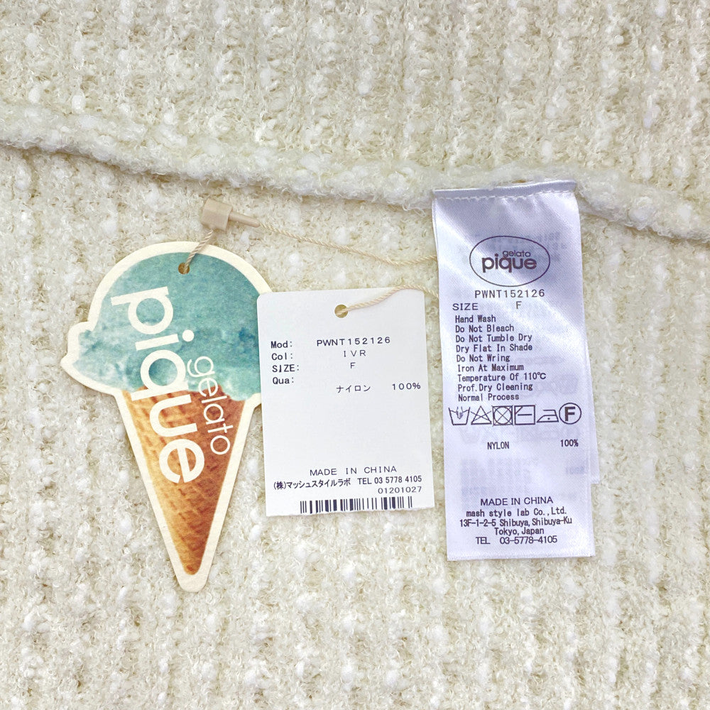 ジェラートピケ トップス